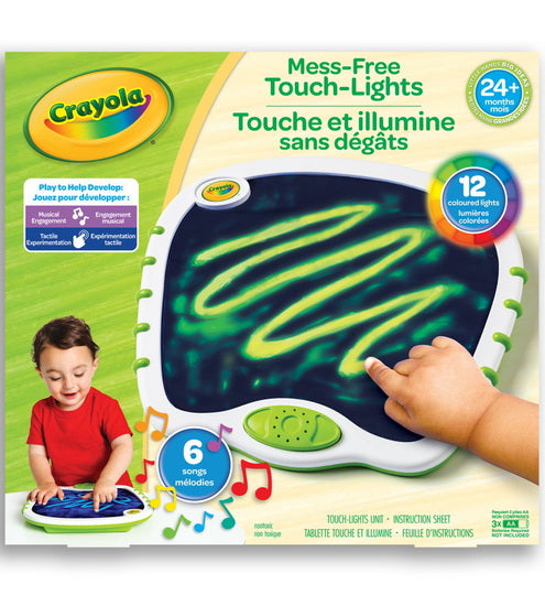 Mess-free touch-lights