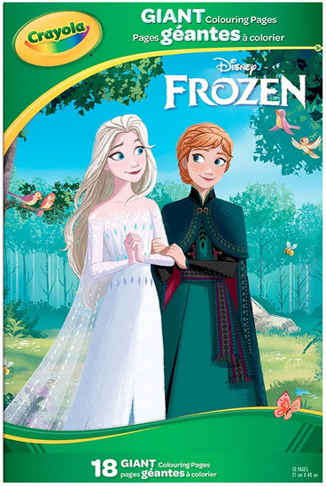 Giant colouring pages Frozen