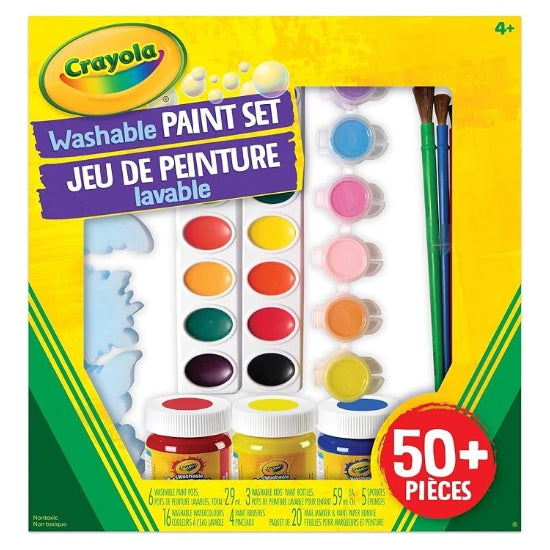 Washable paint set