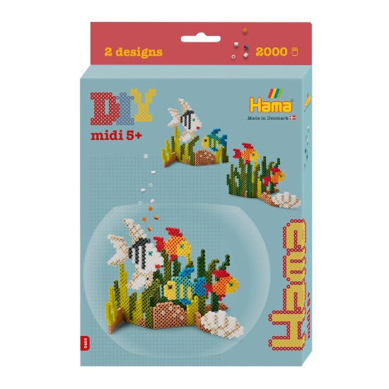 Boîte cavalier Hama midi : Aquarium