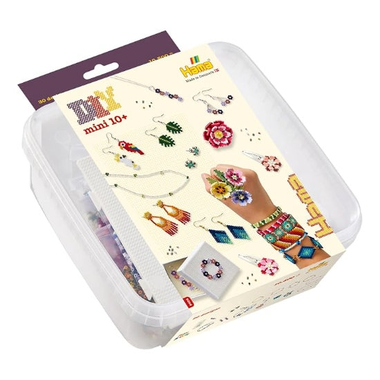 Ens. Perle et plaques Hama mini Création de bijoux