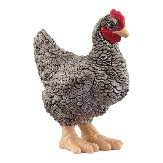 Figurine poule Plymouth Rock