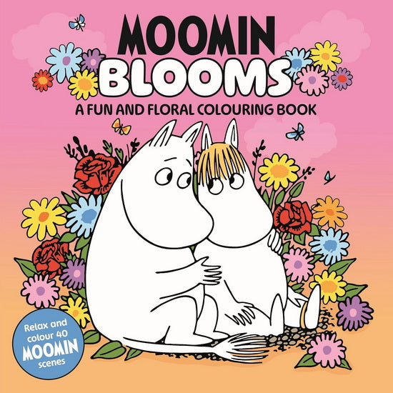 Moomin Blooms : A Fun and Floral Colouring Book