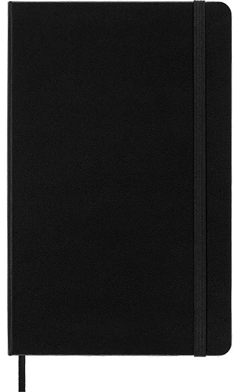 Classic Notebook - Plain, Hard Cover - BLACK CENTIMETER - 13 X 2