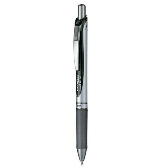 Stylo gel rétractable Energel noir 0.7mm
