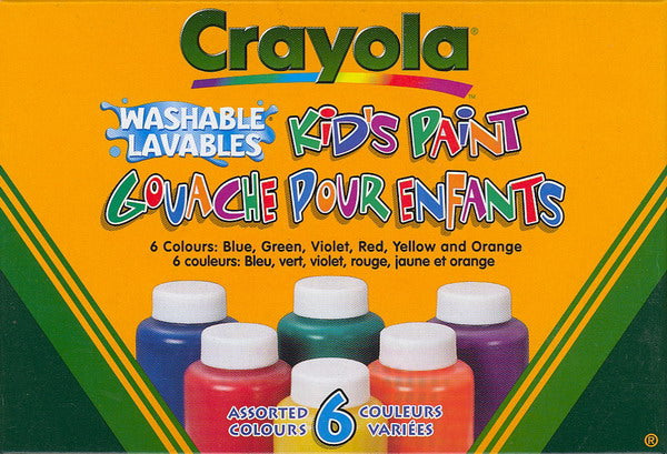Ens. 6 pots de gouache 59ml