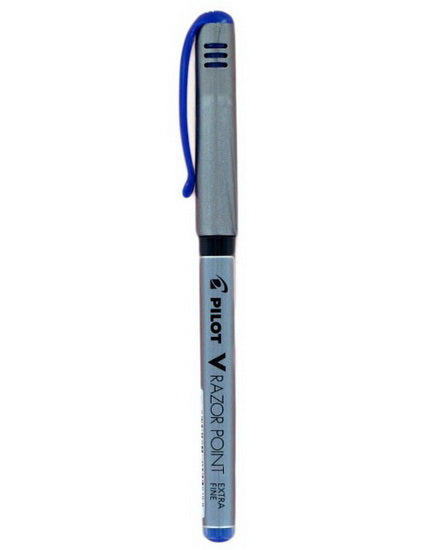 Stylo à pointe poreuse Razor bleu