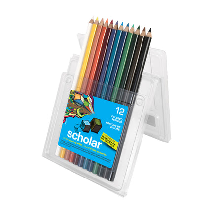 12-Pack Scholar Coloured Pencils
