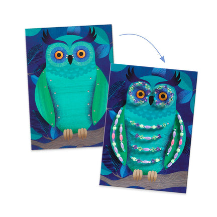 Threading Beads Pipe Cleaners Light Up the Night DeSerres