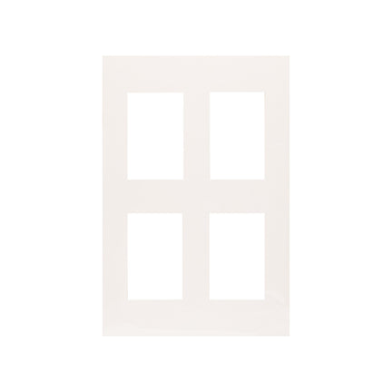 Passe-partout 12x18 - 4 ouvertures 4x6