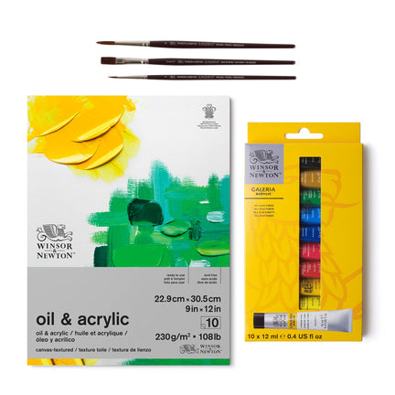 Galeria Acrylic Complete Kit - 14 Pieces