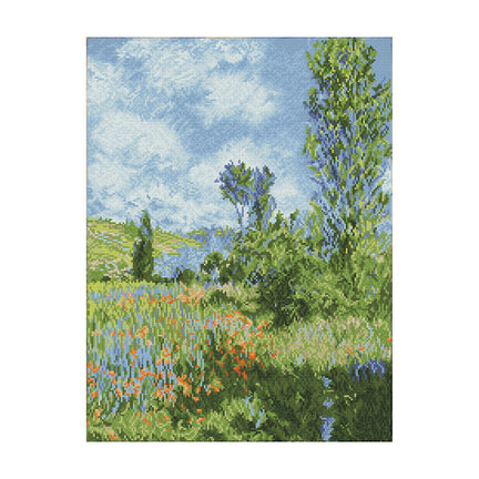 Diamond Dotz Kit - View of Vetheuil, Monet