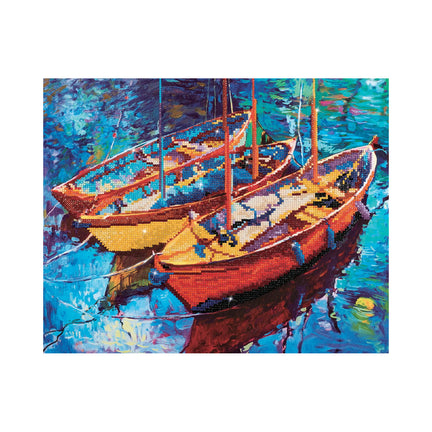 Kit créatif Diamond Dotz - Les bateaux de rêve