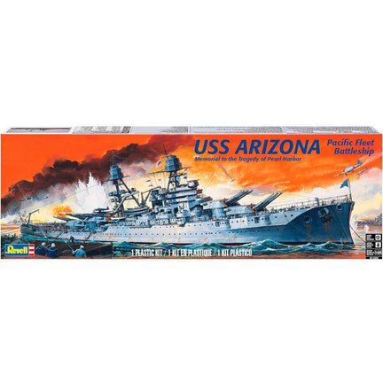 Maquette navire de guerre USS Arizona - Revell