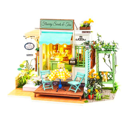 DIY Mini House - Flowery Sweets & Teas