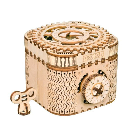DIY Wooden Puzzle - Treasure Box