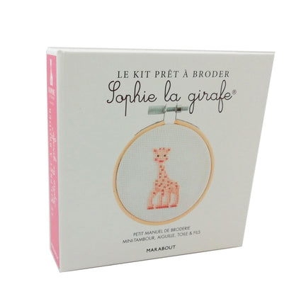 Kit prêt à broder : Sophie la girafe - French Ed.