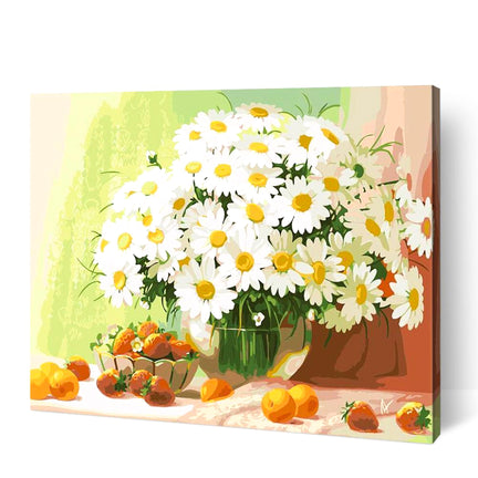 Paint by Numbers Kit - "Bouquet of Daisies"