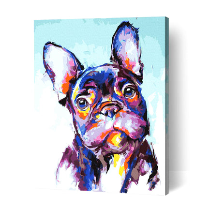 Paint by Number Kit - "French Bulldog"