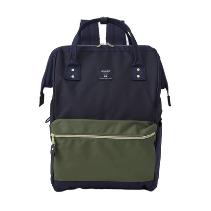 REPREVE® Cross Bottle Backpack - Large, Olive/Black/Navy