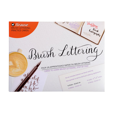 Brush Lettering Practice Cards