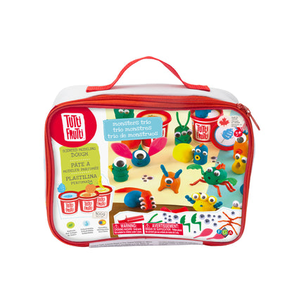 Modelling Dough Lunch Bag - Monster Trio