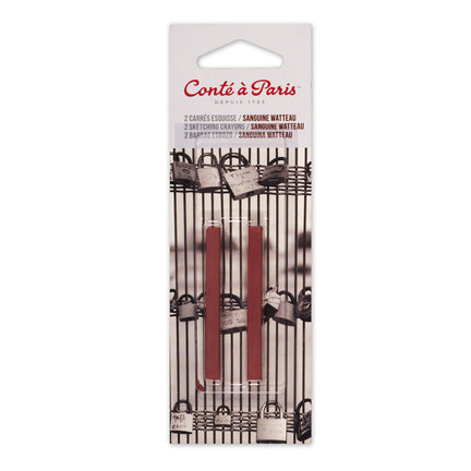 2 Sketching Crayons - Sanguine Watteau