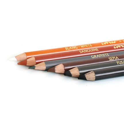 6 sketching pencils