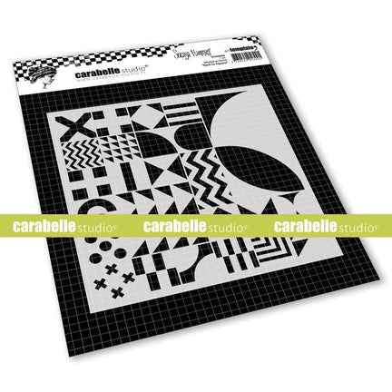 A6 Stencil - Back to Square