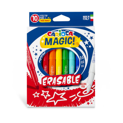 10-Pack Erasable Markers