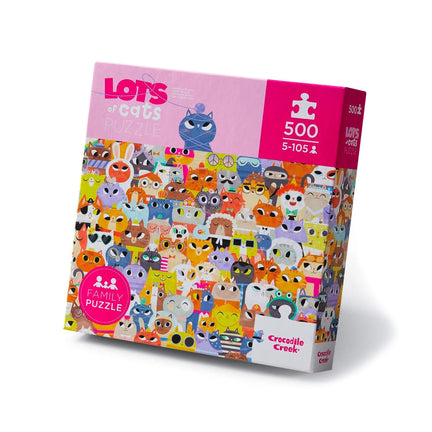 500-Piece Puzzle - "Lots of Cats"
