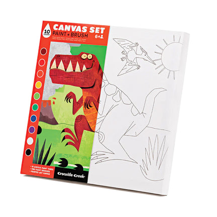 Canvas Art Kit - Dinosaurs