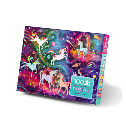 100-Piece Holographic Puzzle - "Unicorn"