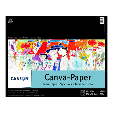 Papier Canson pour peinture - 6 feuilles - Papiers pour peinture