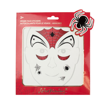 Face Stickers - Spider