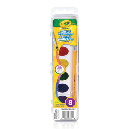 8-Colour Washable Glitter Watercolour Set