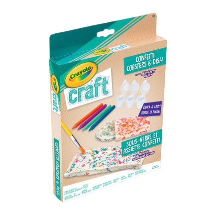 Craft Kit - Confetti Coaster & Dish