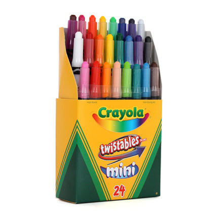 Set of 24 crayons