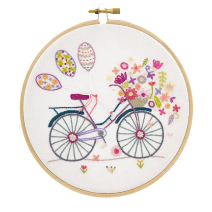 Embroidery Kit - Bicycle