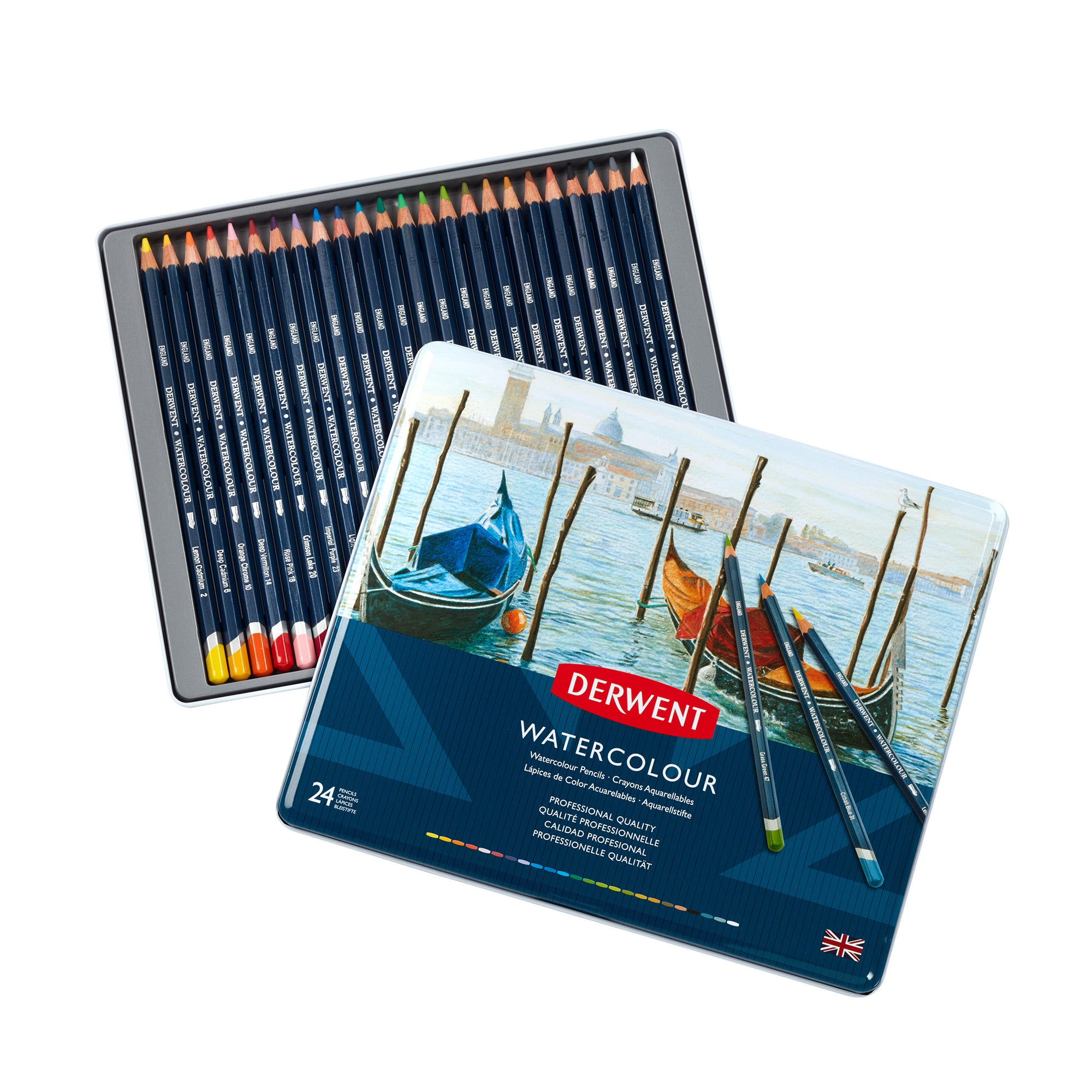 24Pack Watercolour Pencils &VerticalLine; DeSerres