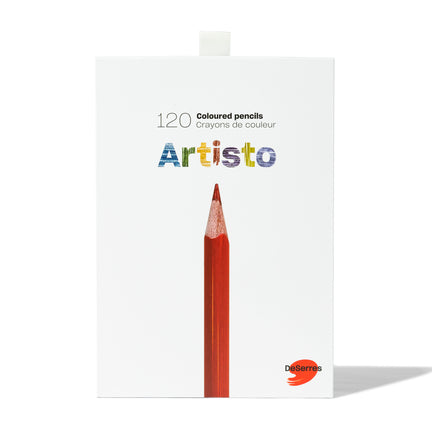 120-Piece Artisto Coloured Pencil Set