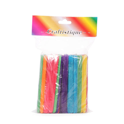 Coloured Popsicle Sticks