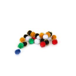 Sparkle Pompoms, 1/2 in.-Assorted Colours