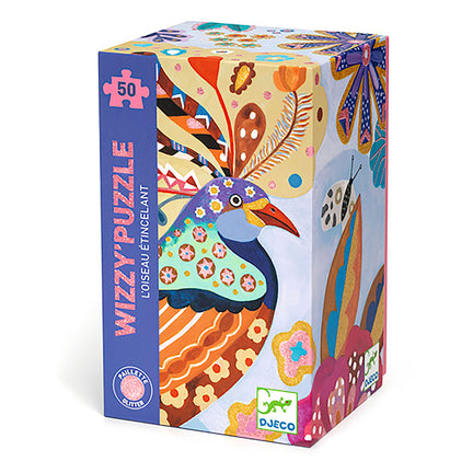 50-Piece Twisty Puzzle - "Sparkling Bird"