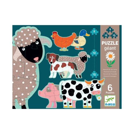 Giant Puzzle - "Honoré & Friends"