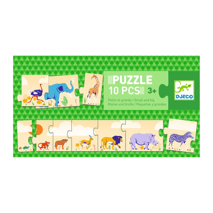 10-Piece Duo Puzzle - Big & Small