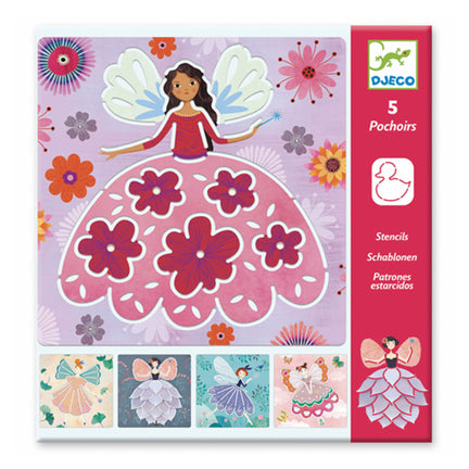 5-Pack Stencils - Fairies