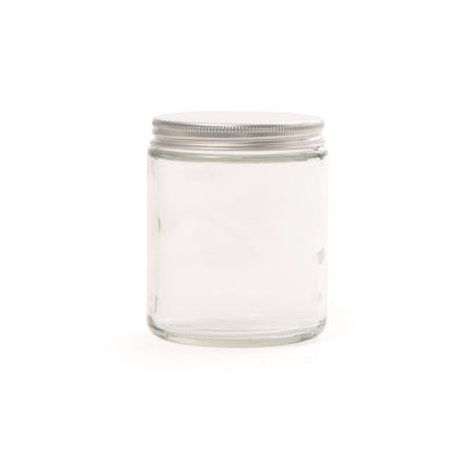 Glass Candle Jar - Clear, 240 ml