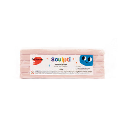 Sculpti Kids' Modelling Clay - Pastel Colours, 500 g