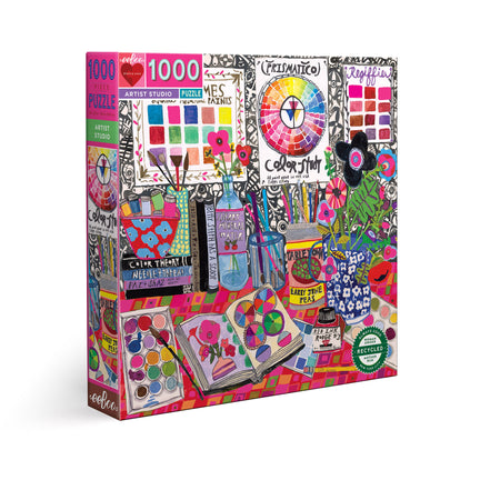 1,000-Piece Puzzle - "Artist Studio"